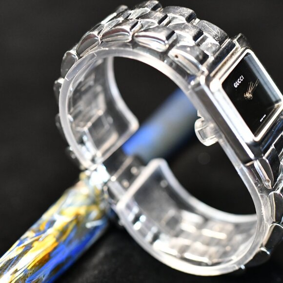 Gucci 3600J 27 mm Men's Watch Black Dial - Picture 4 of 11